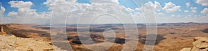 Ramon Canyon panorama, Israel