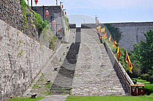 Ramp of Zhonghua Gate in Nanjing
