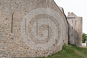 Rampart of the castle on the island of noirmoutier in vendÃ©e