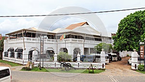 Rampart Hotel, luxury colonial building in Fort Galle, Sri Lanka.