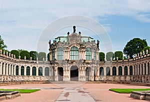 Rampart Pavilion in Zwinger Palace, Dresden