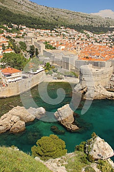 Ramparts and citadel. Dubrovnik. Croatia