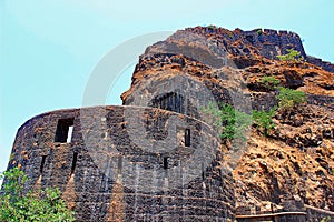 Ramparts, Lohagad Fort, Malavali near Pune Pune