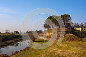 Ramparts of Palmanova, Italy