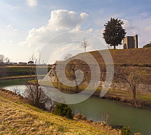 Ramparts of Palmanova, Italy