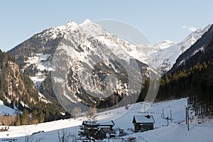 Ramsau shows snowy mountains and green forests