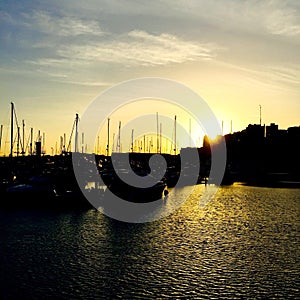 Ramsgate Harbour Sunset