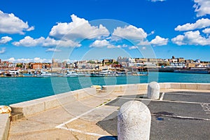 Ramsgate pier and waterfront panorama Kent England