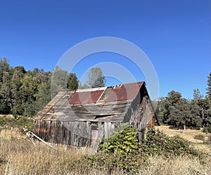 Ramshackle Barn, Northern California USA