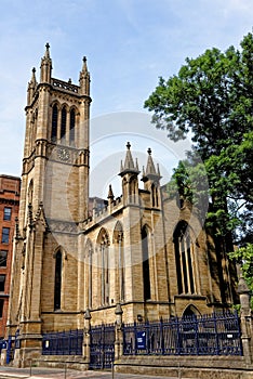 Ramshorn Theatre in former church in Ingram Street Glasgow - Scotland