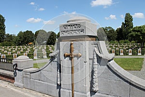 Ramskapelle Belgian First World War military cemetery photo