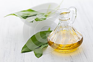 Fresh ramson oil