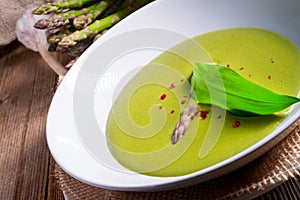 Ramsons Asparagus Soup