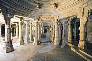 Ranakpur Jain temple, or Chaturmukha Dharana Vihara