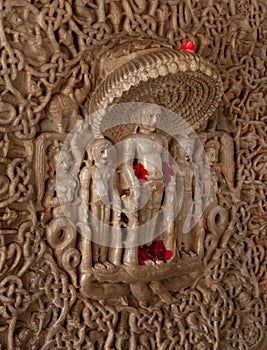 Ranakpur Jain Temple Marble Carvings