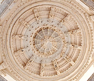 Ranakpur Jain temple in Rajasthan, India