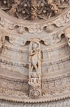 Ranakpur Jain temple in Rajasthan, India