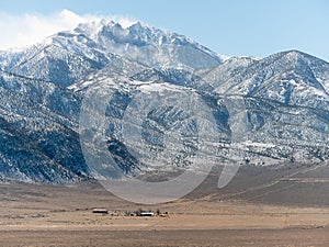 Ranch at the base of Boundary Peak