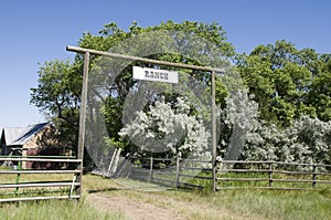 Ranch Entrance