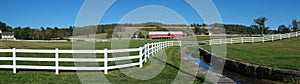 Ranch Fence Panorama