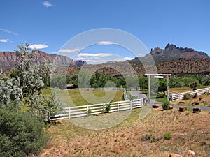 Ranch gate photo