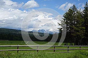 Ranch near Glacier, Montana