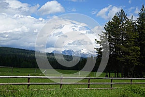 Ranch near Glacier, Montana