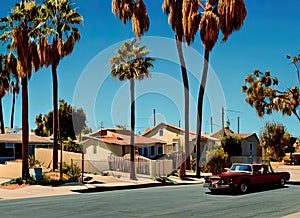 Rancho Penasquitos neighborhood in San Diego, California USA.