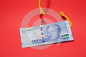 The rand has fallen and lost it's value