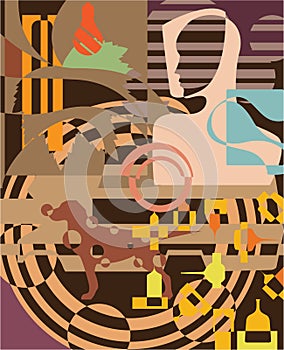 Random Abstract vector