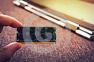 Random access memory for replacement to laptop computer