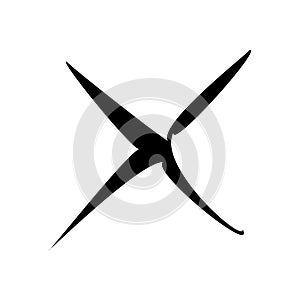 Random amorph, amorphous shape, element vector