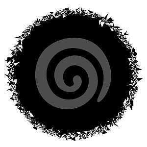 Random amorph, amorphous shape, element vector