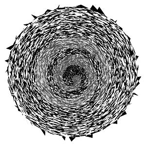 Random amorph, amorphous shape, element vector