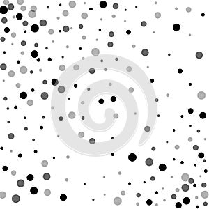 Random black dots.