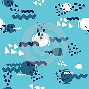 Random blob organic pattern spot shape. Amorphous ink blob geometric round pattern