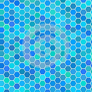 Random blue seamless tiles