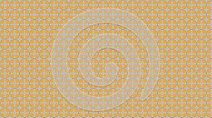 Random Circle abstract Yellow background connecting dots