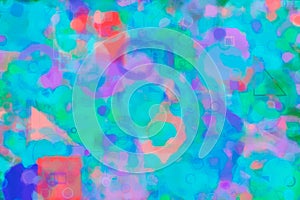 Random circle, square & rectangle shape. Old, design, ellipse & backdrop.