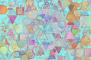 Abstract background or texture for design, pattern shape. Geometric, canvas, surface & paper.