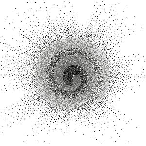 Random halftone. EPS 10