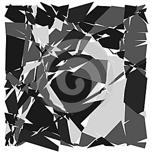 Random mosaic. Irregular cobblestone geometric pattern. Tessellating stonework, brickwork texture