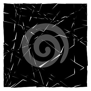 Random mosaic. Irregular cobblestone geometric pattern. Tessellating stonework, brickwork texture