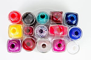 Random nail polish bottles