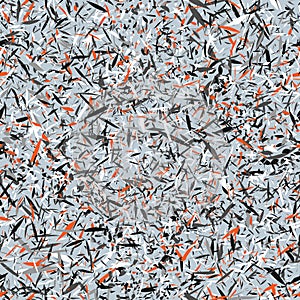 Random ornate polygons seamless pattern vector texture