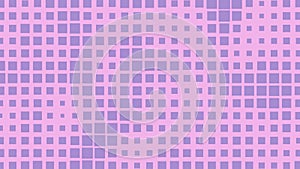Random purple rectangular blocks on pink background. Abstract motion desgin animation. Seamless loop.