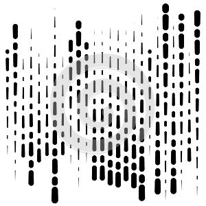 Random segmented lines pattern. dynamic dashed, irregular stripes. abstract geometric design