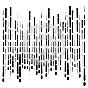 Random segmented lines pattern. dynamic dashed, irregular stripes. abstract geometric design