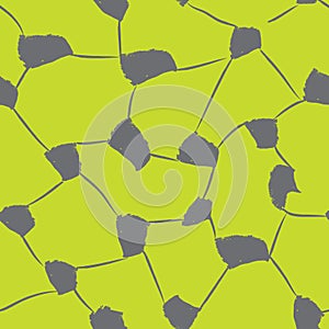 Random spots grid seamless pattern