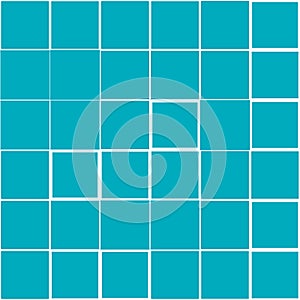 Random squares, tiles abstract mosaic pattern, texture, background